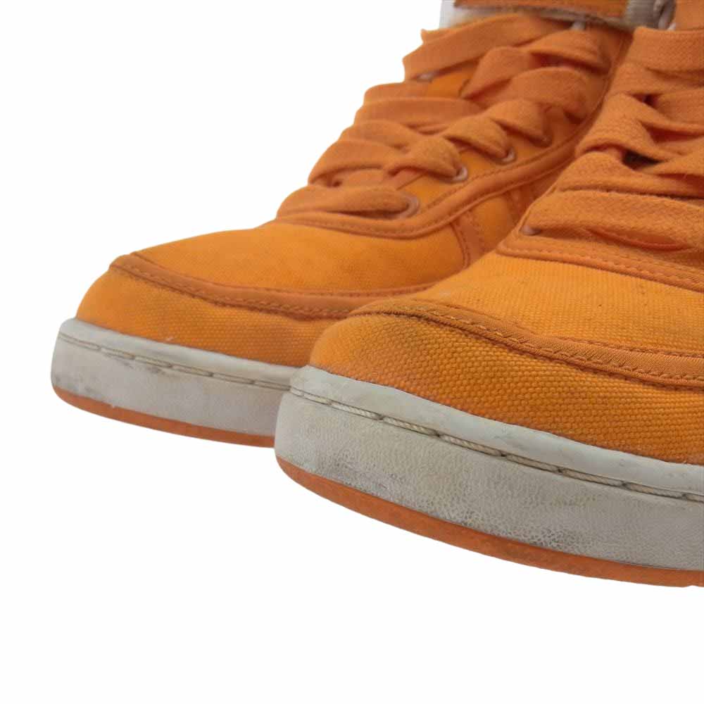 NIKE ナイキ AH6805-800 VANDAL HIGH SUPREME CNVS QS バンダルハイ サプリーム オレンジ系 26cm【中古】