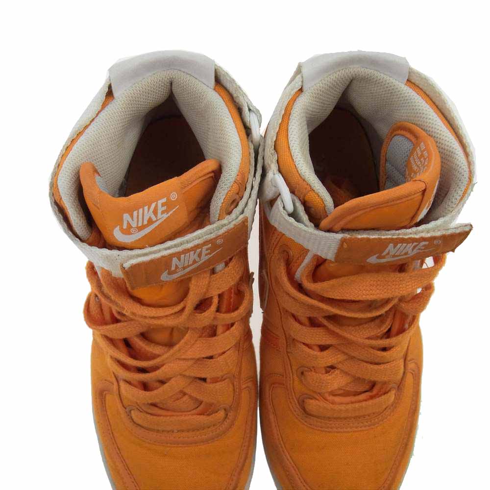 NIKE ナイキ AH6805-800 VANDAL HIGH SUPREME CNVS QS バンダルハイ サプリーム オレンジ系 26cm【中古】