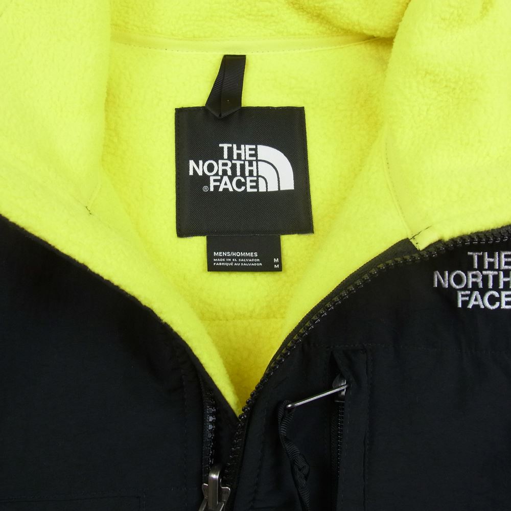 THE NORTH FACE ノースフェイス 95 RETRO DENALI JACKET レトロ デナリ フリース ジャケット ブラック系 イエロー系 M【中古】