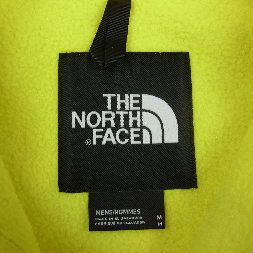 THE NORTH FACE ノースフェイス 95 RETRO DENALI JACKET レトロ デナリ フリース ジャケット ブラック系 イエロー系 M【中古】