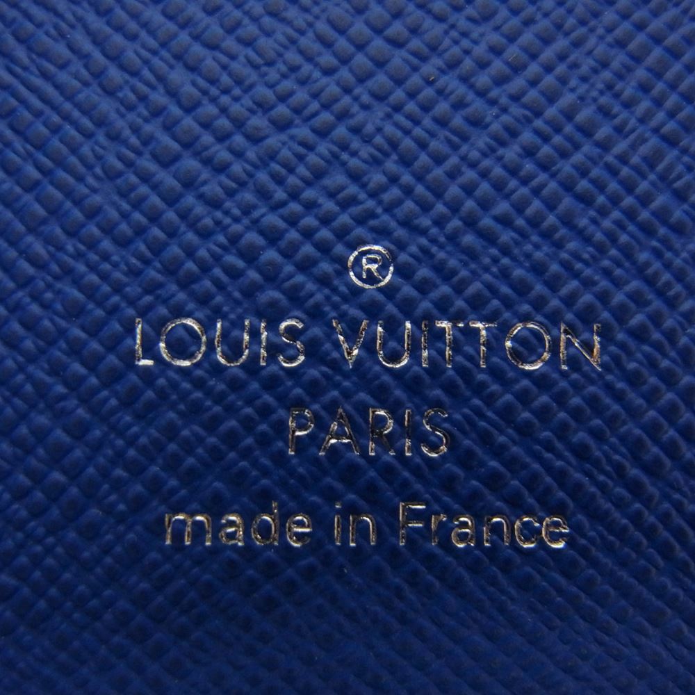 LOUIS VUITTON ルイ・ヴィトン M80911 モノグラム オーガナイザー ドゥ ポッシュ カードケース ブラック系【美品】【中古】