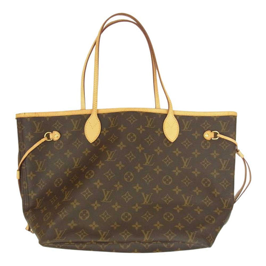 LOUIS VUITTON ルイ・ヴィトン M40156 モノグラム ネヴァーフル MM トート バッグ ブラウン系【中古】