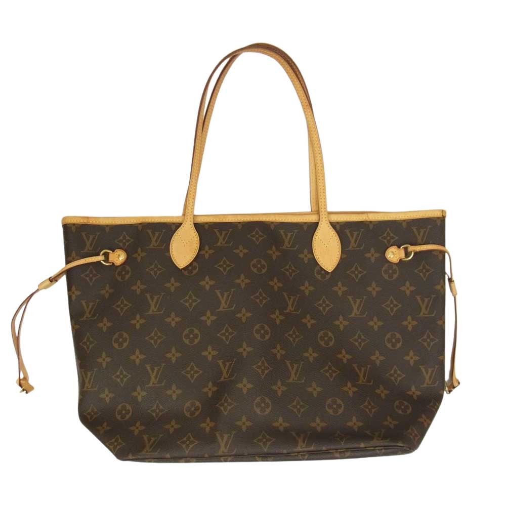 LOUIS VUITTON ルイ・ヴィトン M40156 モノグラム ネヴァーフル MM トート バッグ ブラウン系【中古】