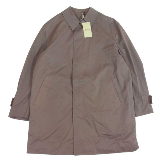 Aquascutum アクアスキュータム ライナー付き 撥水 コットン ステンカラー コート ブラウン系 30【中古】