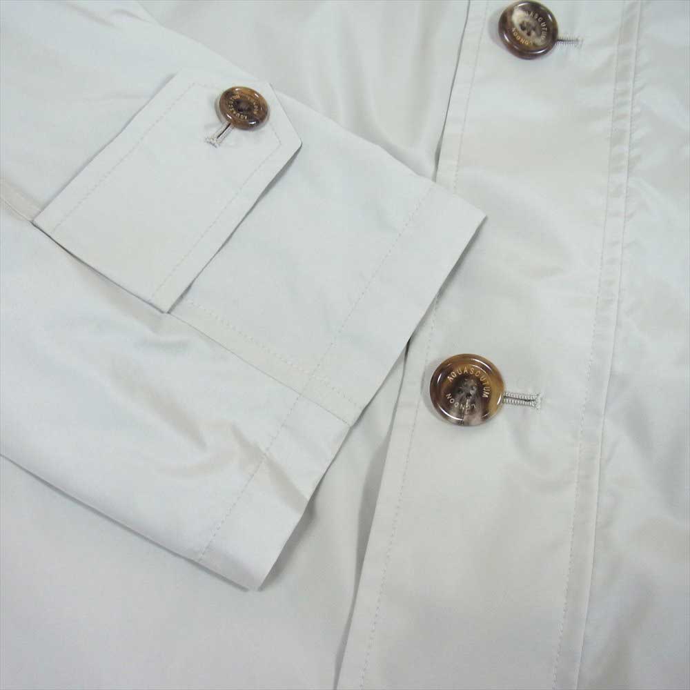 Aquascutum アクアスキュータム ライナー付き ナイロン コート ベージュ系 M【極上美品】【中古】