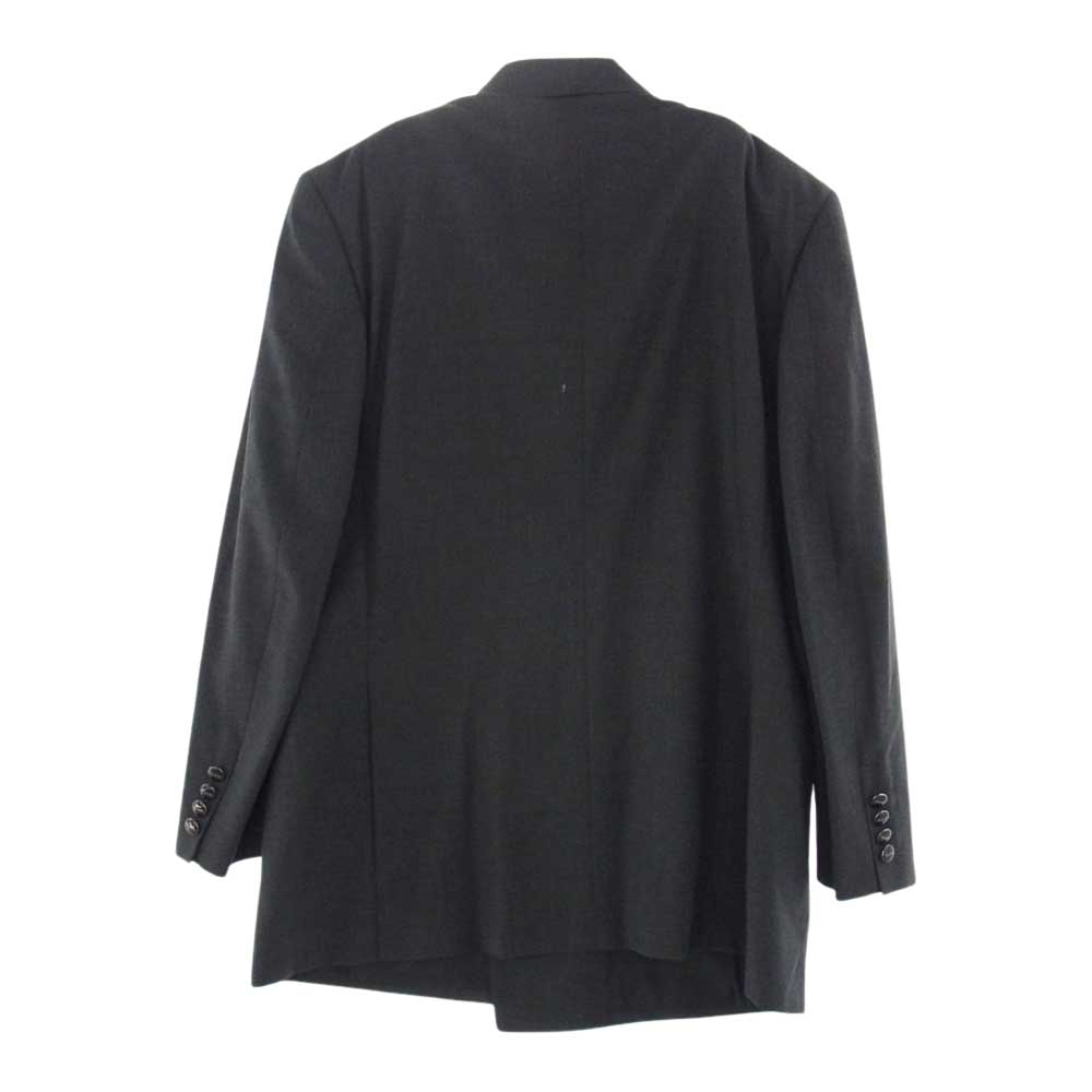 Aquascutum アクアスキュータム ウール ダブル ジャケット グレー系 グレー系 胸囲94 胴囲84 身長165【極上美品】【中古】