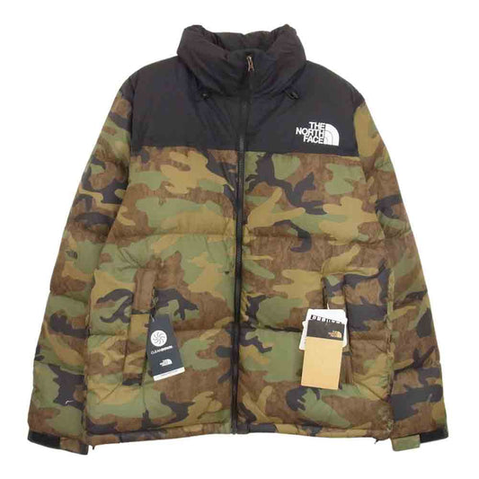 THE NORTH FACE ノースフェイス 22AW  ND92235  NOVELTY NUPTSE JACKET ノベルティー ヌプシ ダウン ジャケット カーキ系 XL【新古品】【未使用】【中古】