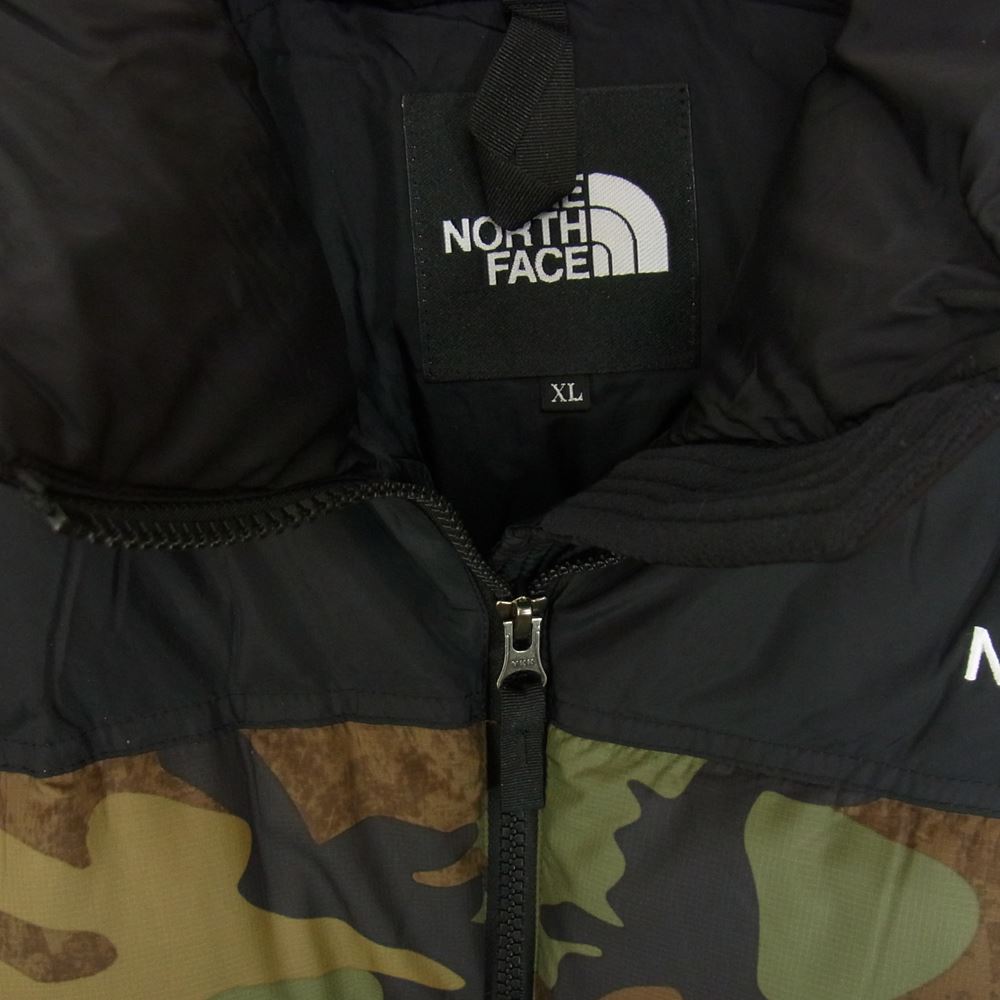 THE NORTH FACE ノースフェイス 22AW  ND92235  NOVELTY NUPTSE JACKET ノベルティー ヌプシ ダウン ジャケット カーキ系 XL【新古品】【未使用】【中古】