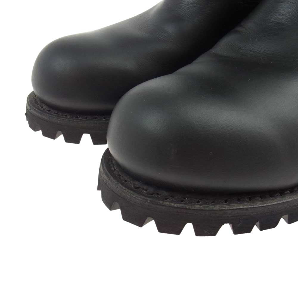 RED WING レッドウィング 2976 ショート エンジニア スチールトゥ ブーツ  ブラック系 US8.5(26.5cm)【中古】