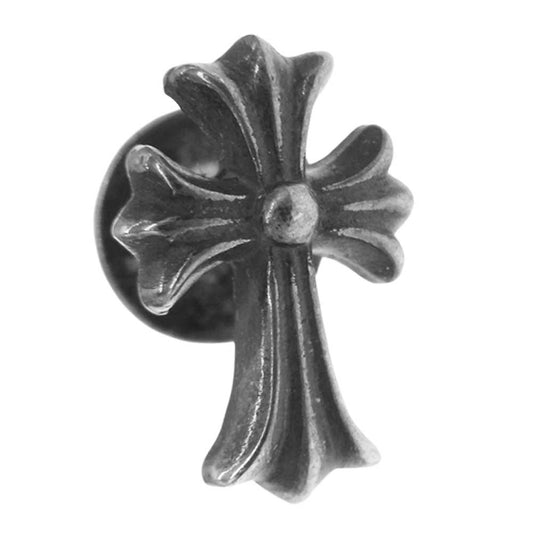 CHROME HEARTS クロムハーツ（原本無） CH CRSS 2 FAT CHクロス ファット スタッド ピアス シルバー系【中古】