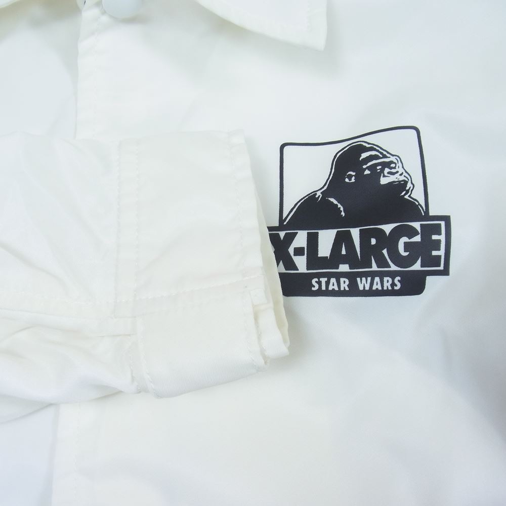 エクストララージ  STARWARS COLLECTION AT-ATパイロット コーチ ジャケット ホワイト系 S【中古】