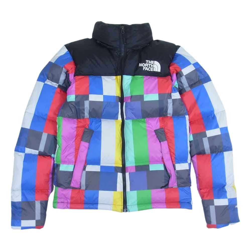 THE NORTH FACE ノースフェイス NF0A33QB Extra Butter Nupts エクストラバター ヌプシ ダウン ジャケット  マルチカラー系 XS【中古】
