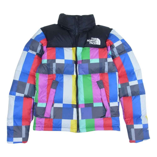 THE NORTH FACE ノースフェイス NF0A33QB Extra Butter Nupts エクストラバター ヌプシ ダウン ジャケット  マルチカラー系 XS【中古】