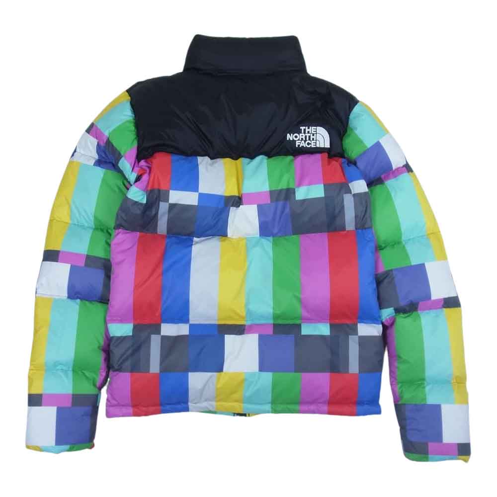 THE NORTH FACE ノースフェイス NF0A33QB Extra Butter Nupts エクストラバター ヌプシ ダウン ジャケット  マルチカラー系 XS【中古】