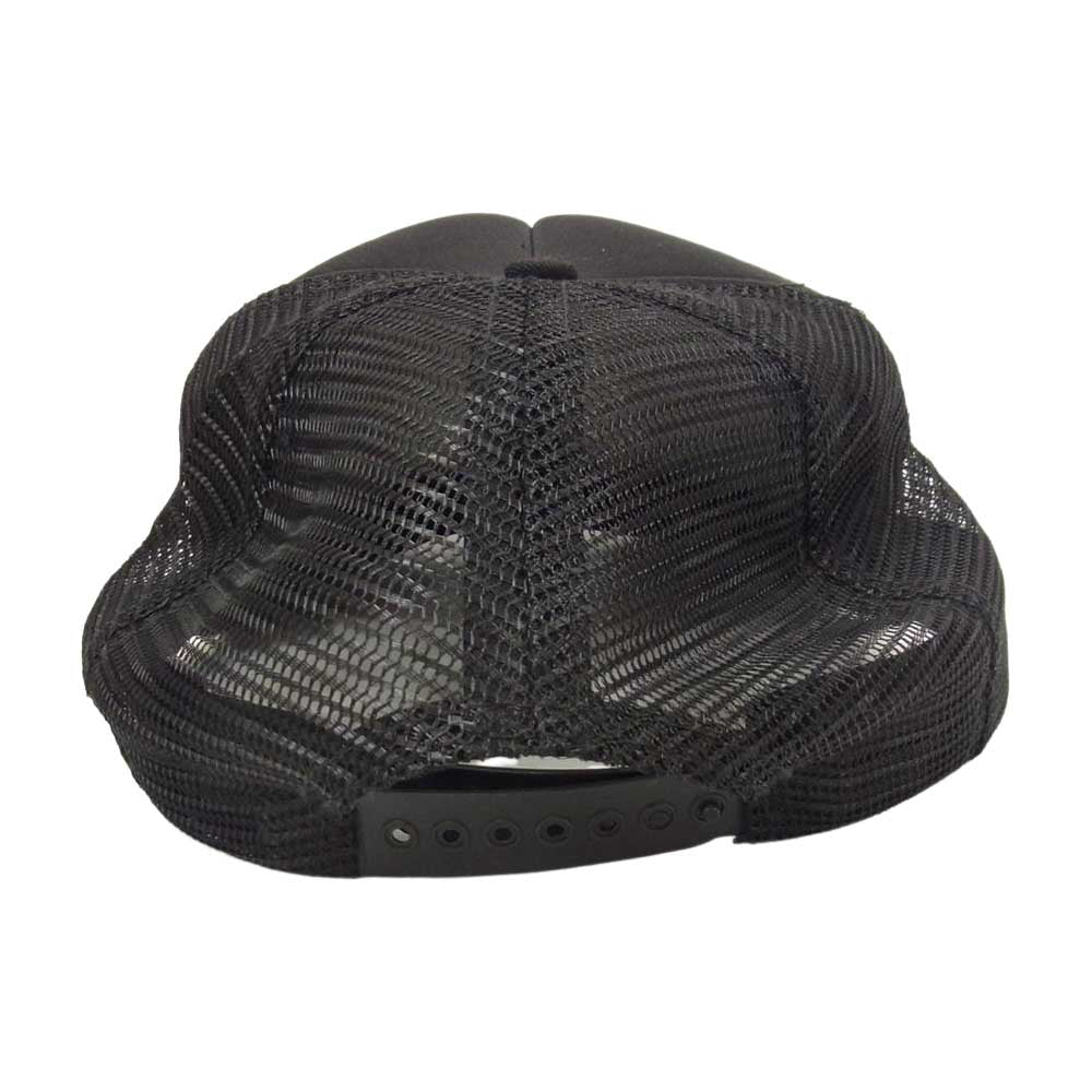 LANGLITZ LEATHERS ラングリッツレザーズ ロゴ メッシュ キャップ ブラック系【中古】