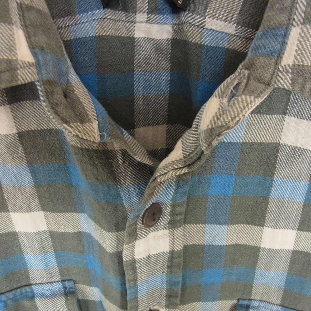 RRL ダブルアールエル 90s 三ツ星 チェック 長袖 シャツ ブルー系 M【中古】