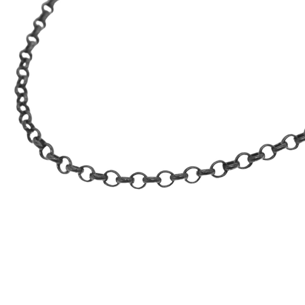 CHROME HEARTS クロムハーツ（原本無） NECKCHAIN R18 ロール チェーン 18inch ネックレス シルバー系【中古】