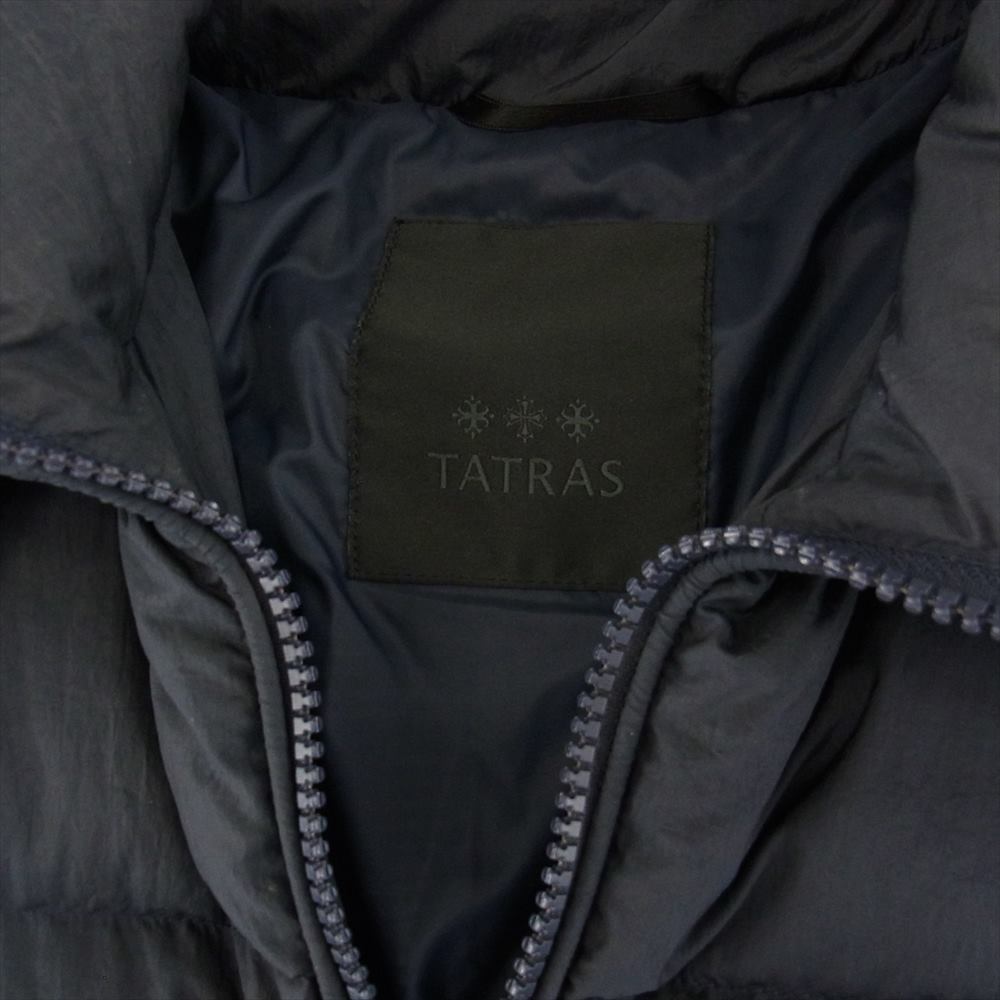 TATRAS タトラス LTA18A4496  POLITEAMA ポルテアマ ダウン コート ネイビー系 01【中古】