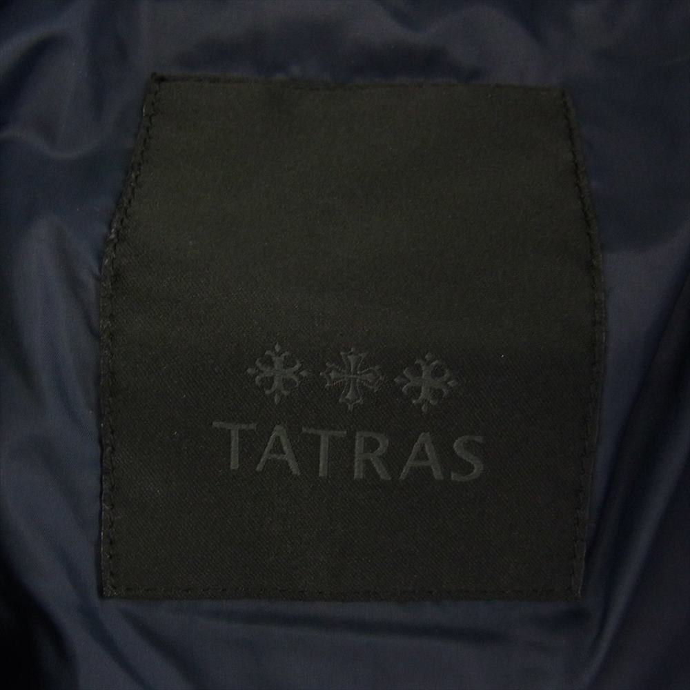 TATRAS タトラス LTA18A4496  POLITEAMA ポルテアマ ダウン コート ネイビー系 01【中古】
