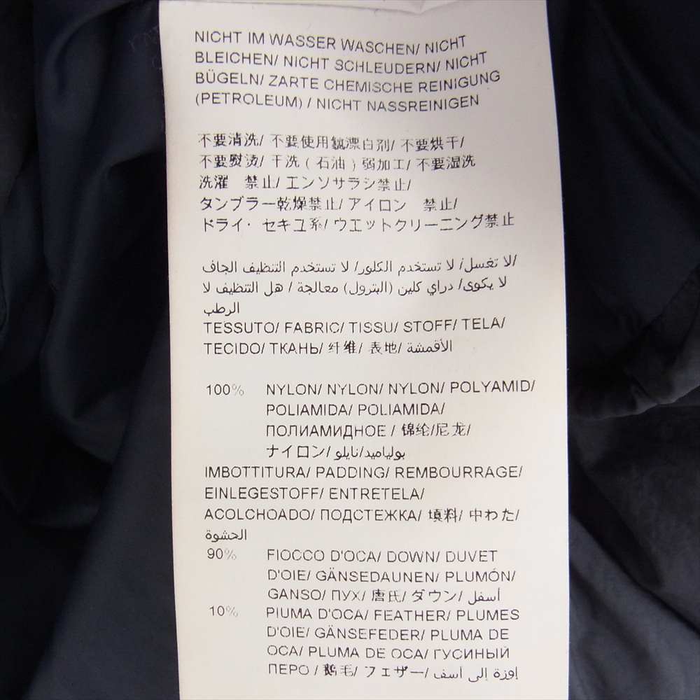 TATRAS タトラス LTA18A4496  POLITEAMA ポルテアマ ダウン コート ネイビー系 01【中古】