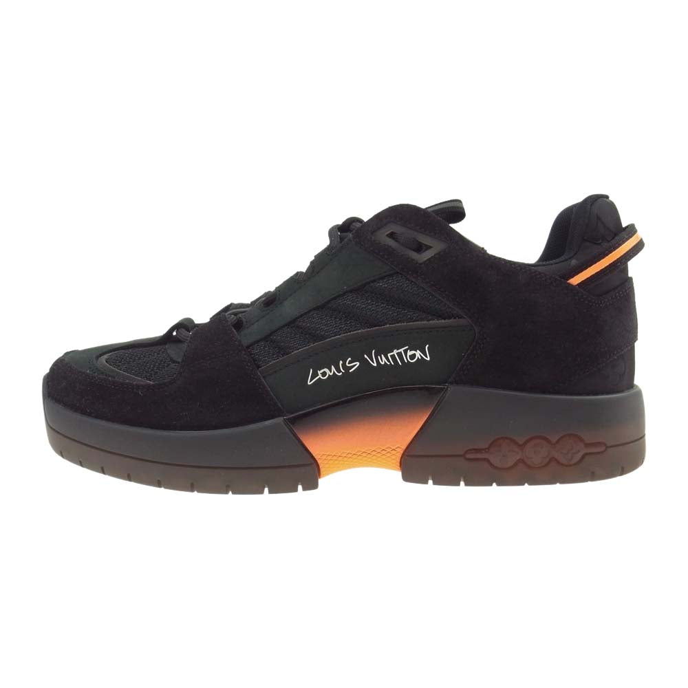 LOUIS VUITTON ルイ・ヴィトン アビューライン 20年 スエード スニーカー GO1210 ブラック系 5【中古】