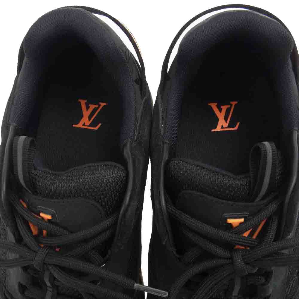 LOUIS VUITTON ルイ・ヴィトン アビューライン 20年 スエード スニーカー GO1210 ブラック系 5【中古】