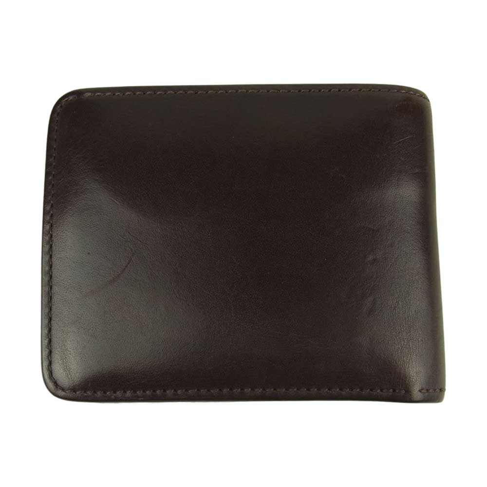WILDSWANS ワイルドスワンズ GROUNDER グラウンダー サドルプルアップ 二つ折り 財布 ウォレット 牛革 ブラウン系【中古】