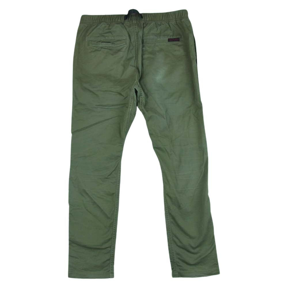 Gramicci グラミチ 8818-FDJ NN-PANTS TIGHT FIT ニューナロー タイト フィット パンツ コットン 中国製 カーキ系 M【中古】