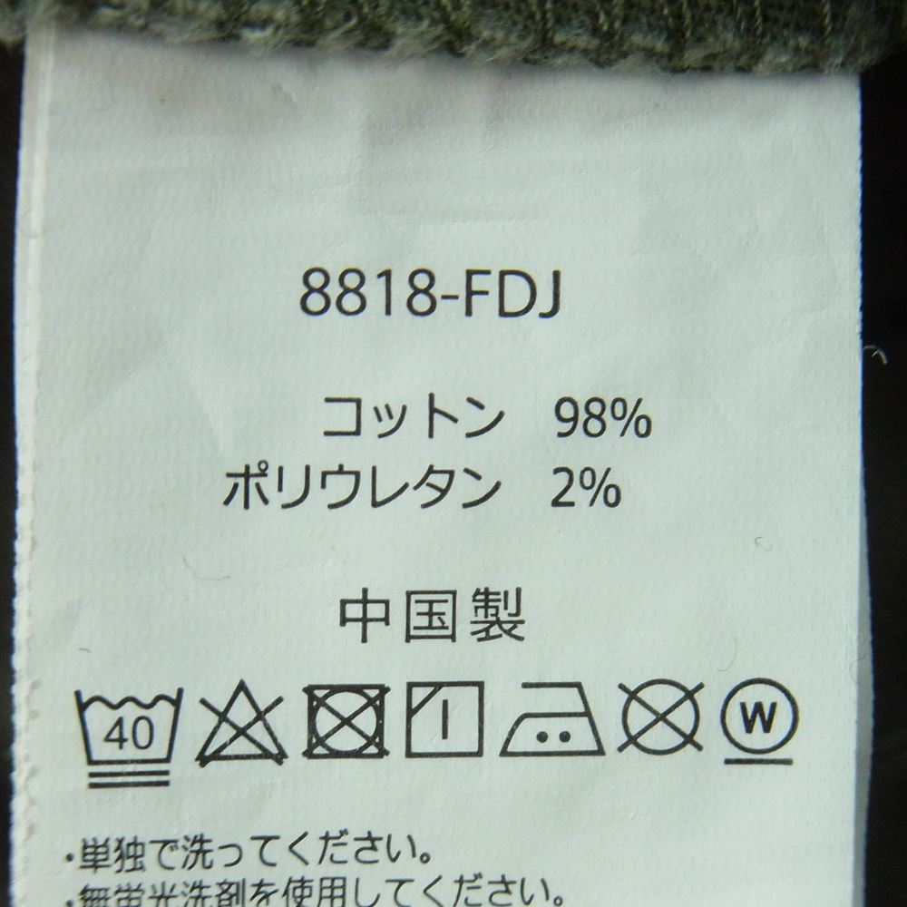 Gramicci グラミチ 8818-FDJ NN-PANTS TIGHT FIT ニューナロー タイト フィット パンツ コットン 中国製 カーキ系 M【中古】