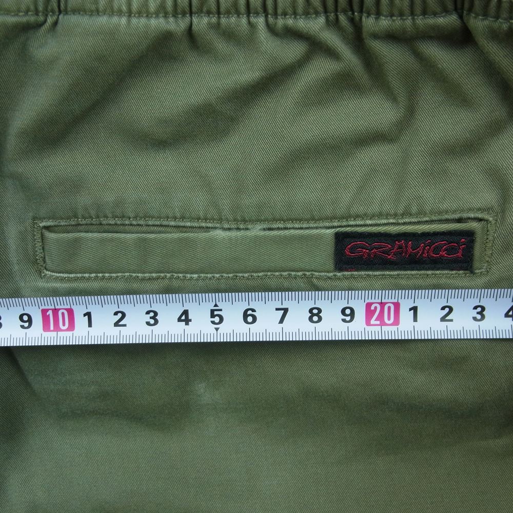 Gramicci グラミチ 8818-FDJ NN-PANTS TIGHT FIT ニューナロー タイト フィット パンツ コットン 中国製 カーキ系 M【中古】