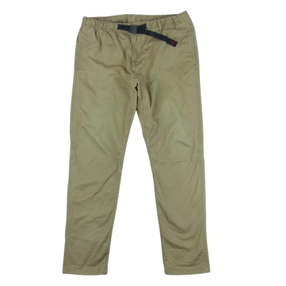 Gramicci グラミチ 8818-FDJ NN-PANTS TIGHT FIT ニューナロー タイト フィット パンツ コットン 中国製 ベージュ系 M【中古】