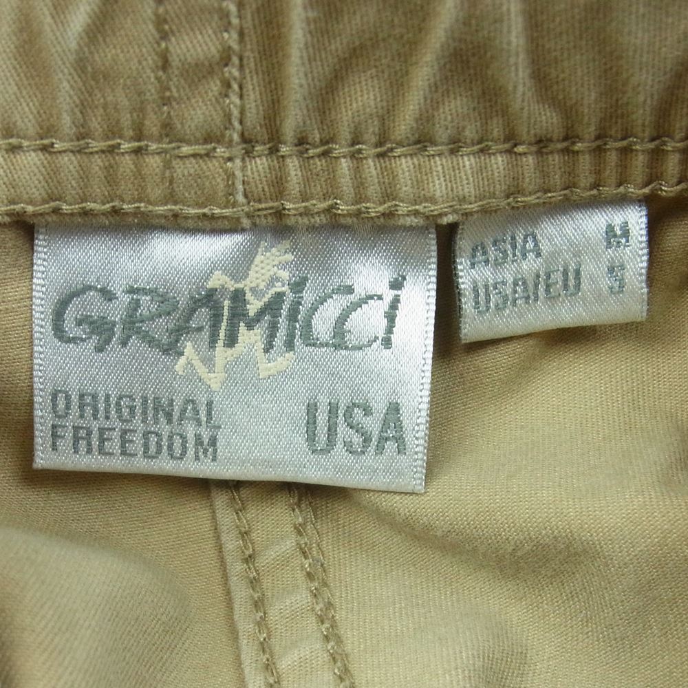 Gramicci グラミチ 8818-FDJ NN-PANTS TIGHT FIT ニューナロー タイト フィット パンツ コットン 中国製 ベージュ系 M【中古】
