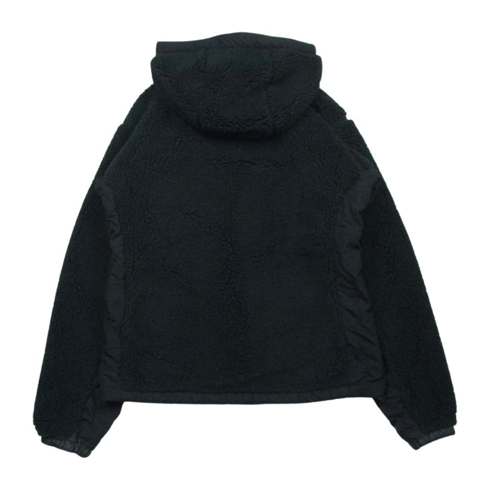 Columbia コロンビア BLUE BLUE ナイロン フリース リバーシブル ジャケット ブルーブルー ベトナム製 ブラック系 S【中古】