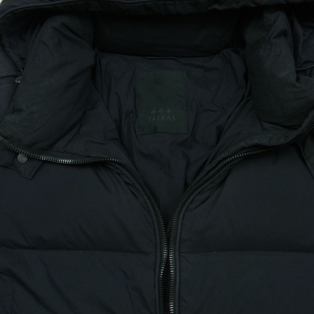 TATRAS タトラス 17AW MTA8ED4368 EDIFICE別注 ストレッチ ダウン ブルゾン ジャケット ポーランド製 ブラック系 S【中古】