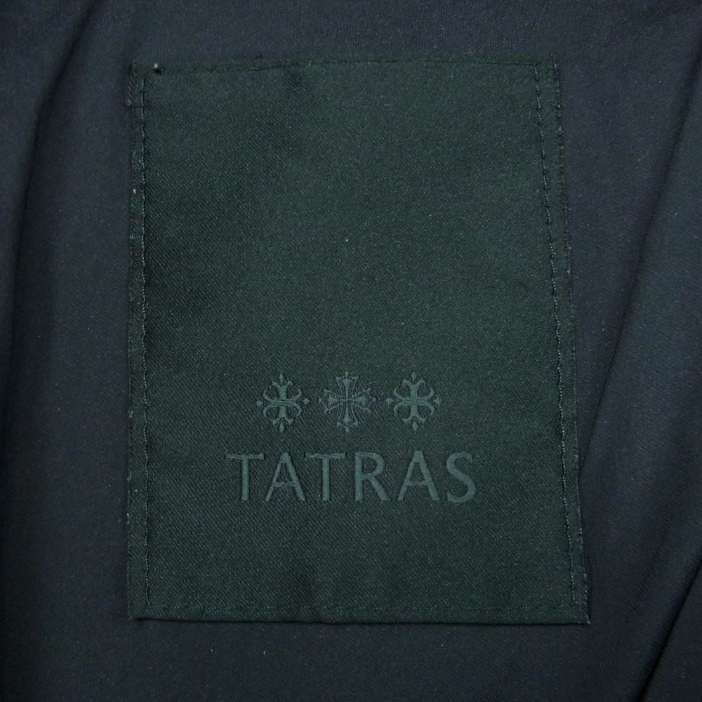 TATRAS タトラス 17AW MTA8ED4368 EDIFICE別注 ストレッチ ダウン ブルゾン ジャケット ポーランド製 ブラック系 S【中古】