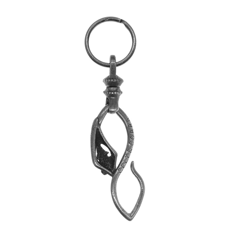 Celt&Cobra ケルト&コブラ Argent Gleam製 キーホルダー  シルバー系【中古】