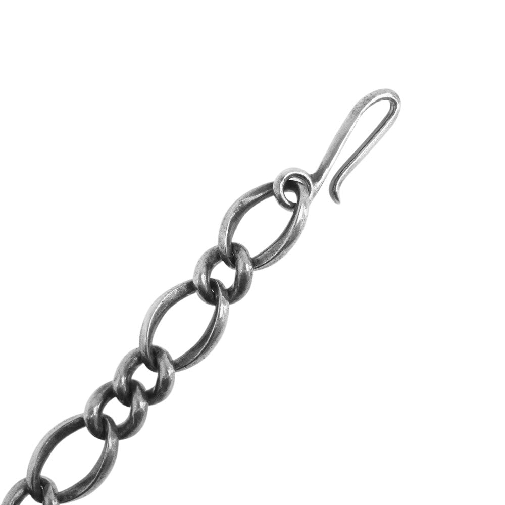 Celt&Cobra ケルト&コブラ SV925 Argent Gleam製 1st ウォレットチェーン 1クリップ シルバー系【中古】