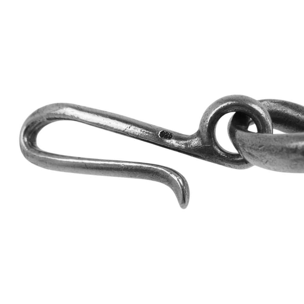 Celt&Cobra ケルト&コブラ SV925 Argent Gleam製 1st ウォレットチェーン 1クリップ シルバー系【中古】