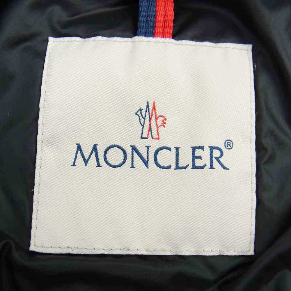 MONCLER モンクレール HERMINE エルミンヌ ナイロン ダウンコート ダウンジャケット  ブラック系 2【美品】【中古】