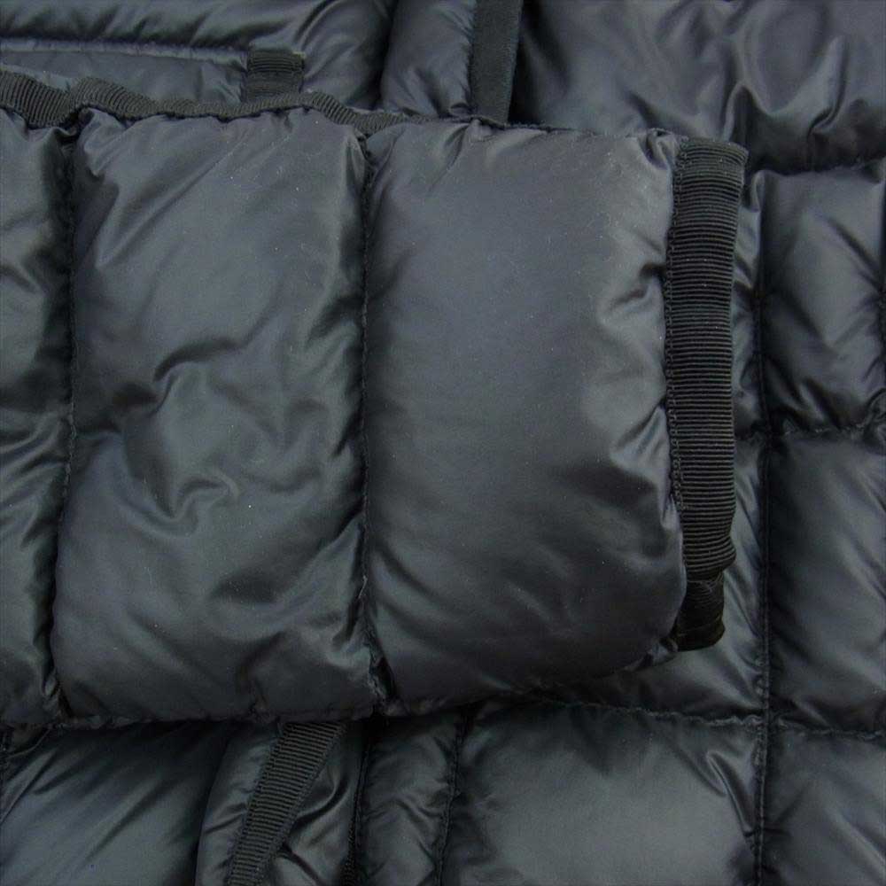 MONCLER モンクレール HERMINE エルミンヌ ナイロン ダウンコート ダウンジャケット  ブラック系 2【美品】【中古】