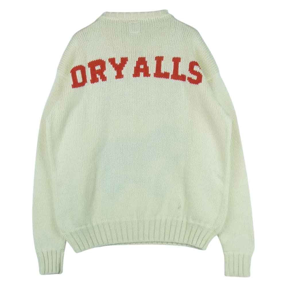 HUMAN MADE ヒューマンメイド 22SS COTTON KNIT SWEATSHIRT ニット セーター クリーム系 S【極上美品】【中古】
