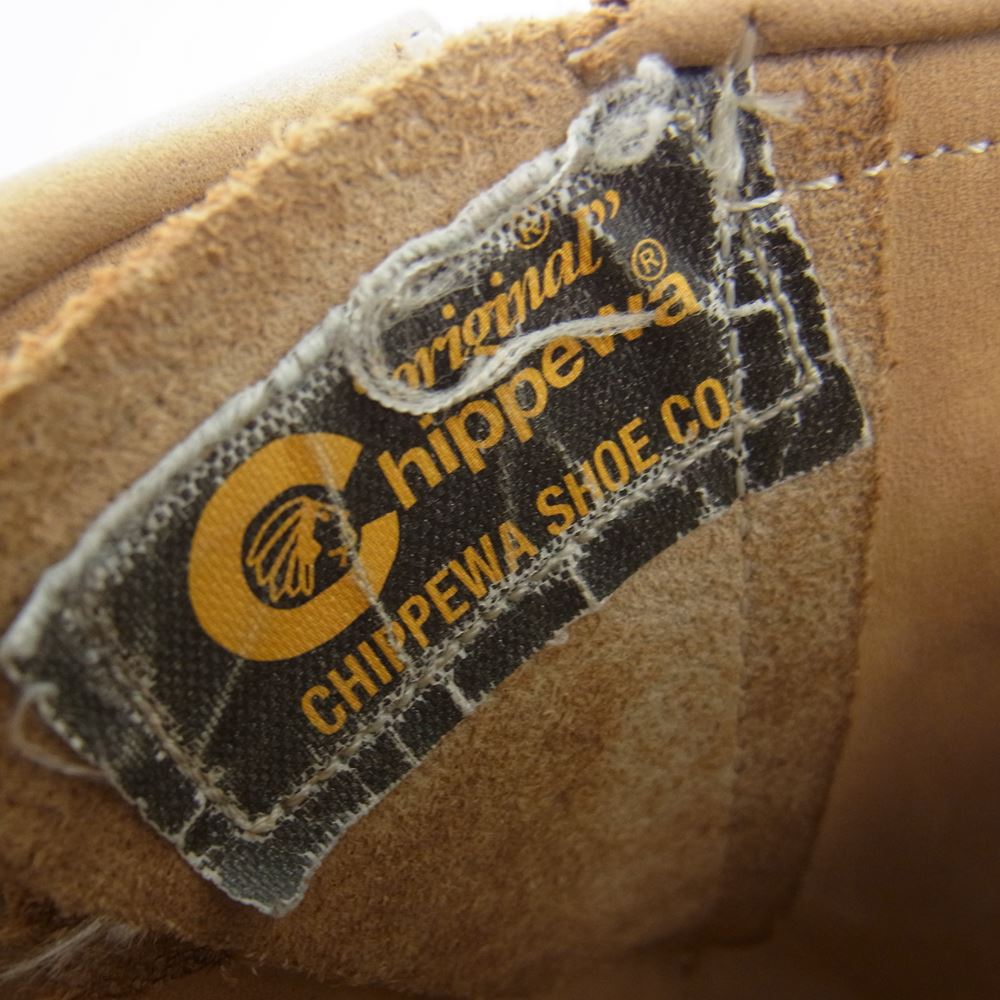 Chippewa チペワ 91071 ENGINEER BOOTS SAND SUEDE サンド スエード