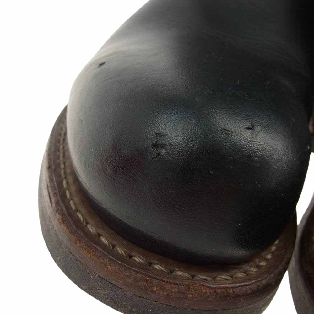 RED WING レッドウィング 9085 ENGINEER BOOTS エンジニア ブーツ ブラック系 US7.5(25.5cm)【中古】