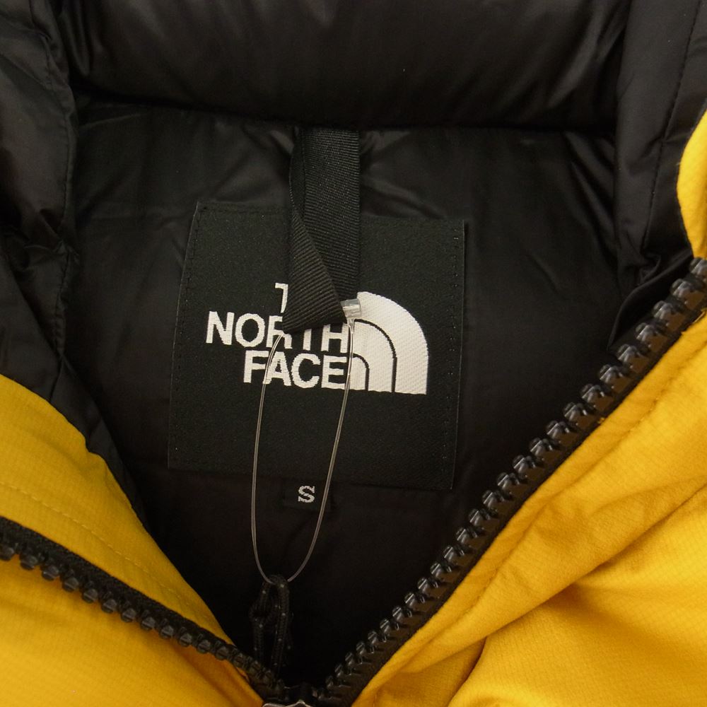THE NORTH FACE ノースフェイス ND91950 BALTRO LIGHT JACKET バルトロ ライト ダウン ジャケット イエロー系 S【新古品】【未使用】【中古】