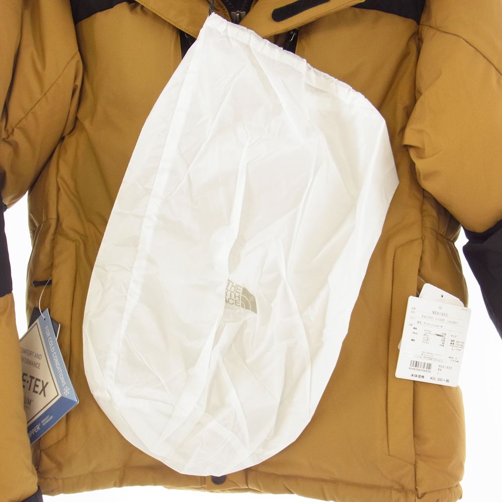 THE NORTH FACE ノースフェイス ND91950 BALTRO LIGHT JACKET バルトロ ライト ダウン ジャケット ブリティッシュカーキ カーキ系 L【美品】【中古】