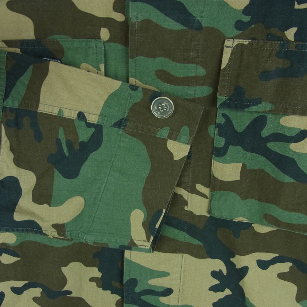 OFF-WHITE オフホワイト 17AW Archive Field Jacket アーカイブ フィールド カモフラ ミリタリー ジャケット カーキ系 グリーン系 ブラウン系 M【中古】