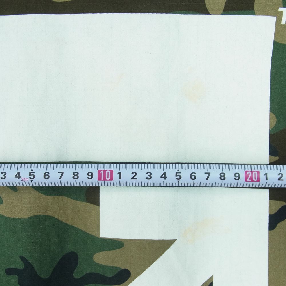 OFF-WHITE オフホワイト 17AW Archive Field Jacket アーカイブ フィールド カモフラ ミリタリー ジャケット カーキ系 グリーン系 ブラウン系 M【中古】