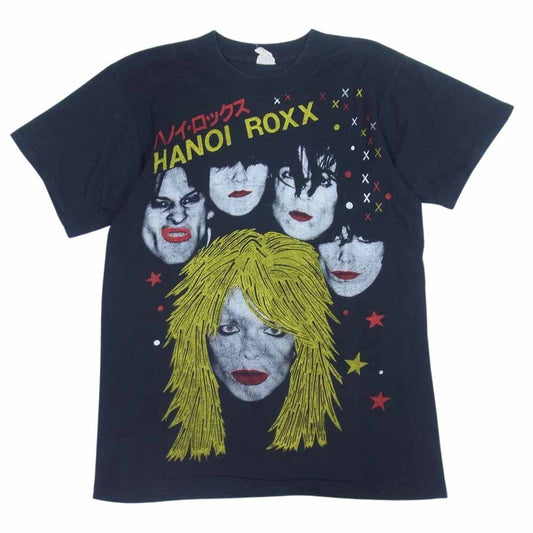 HANOI ROCKS ビンテージ ハノイロックス バンド Tシャツ バンT  ブラック系 表記なし【中古】