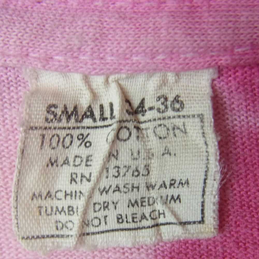 70s PINK FLOYD The Dark Side Of The Moon ビンテージ ピンクフロイド バンド Tシャツ 半袖 バンT USA製 ピンク系 S 34 - 36【中古】