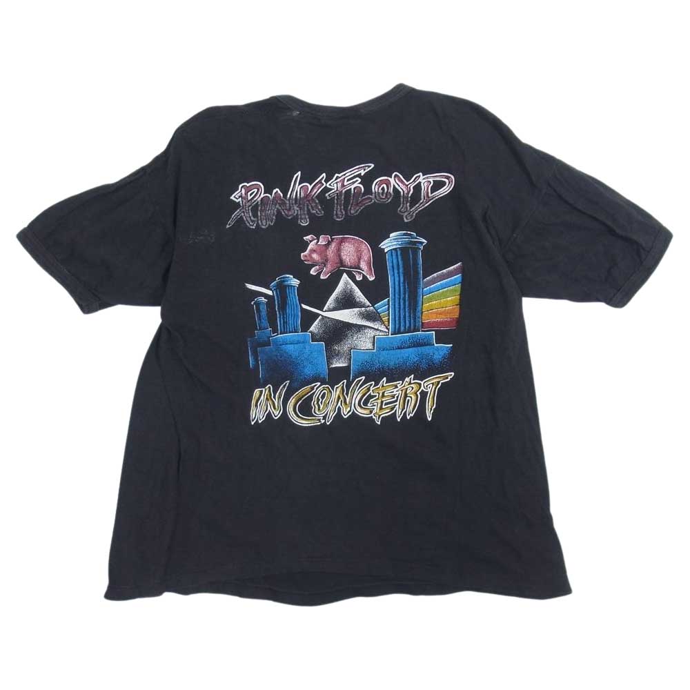 80's ビンテージ ★ パキ綿 企業物 両面 プリント 半袖 Tシャツ ( メ